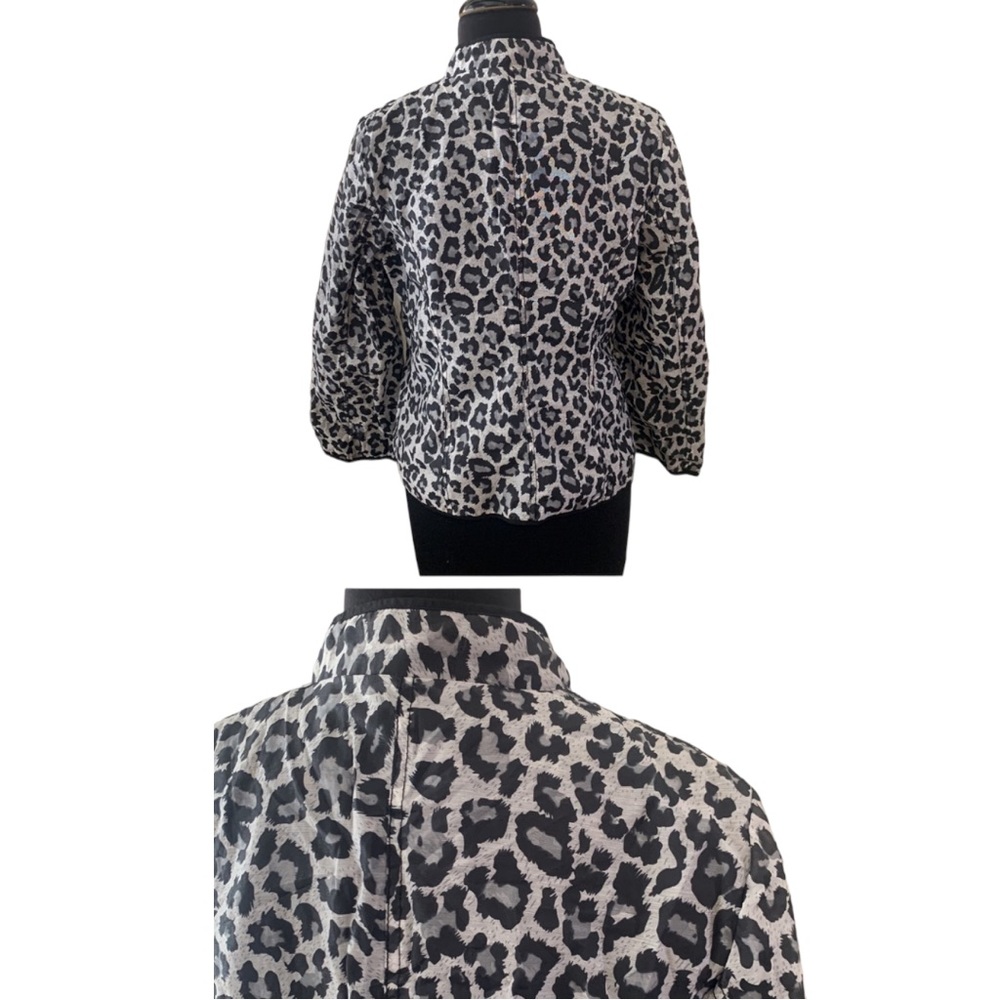 Chico’s Lightweight Shell Jacket Cheetah Print! - image 6